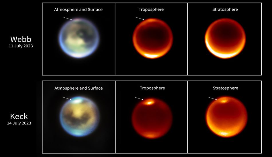 imageNuages de Méthane sur Titan