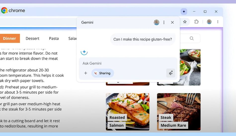 imageGemini Chrome IA
