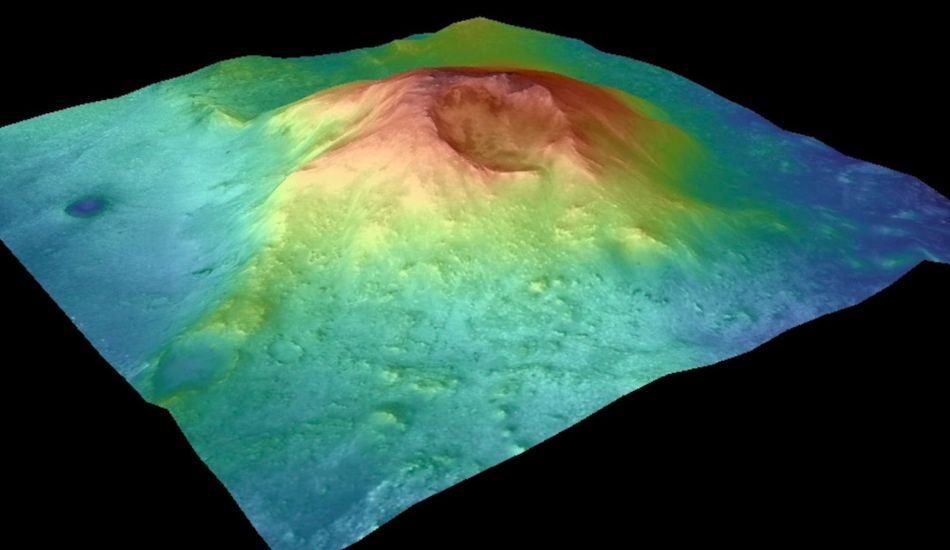 Découverte Volcan Mars